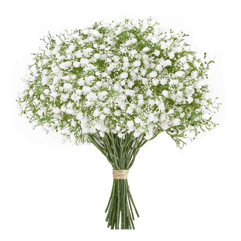 Artificial Baby's Breath Flower, 15pcs pack Faux Gypsophila Flower, Decorative Flower for Home Party Wedding Anniversary Festival, DIY Accessories