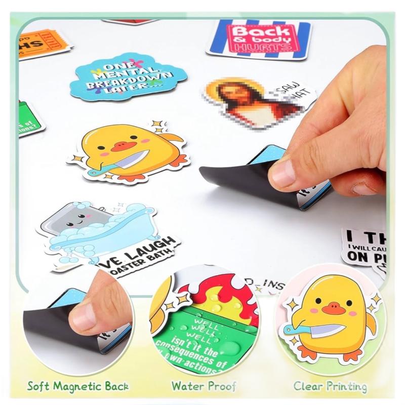 Silly Magnet Set - 20 Pcs for Home Decor