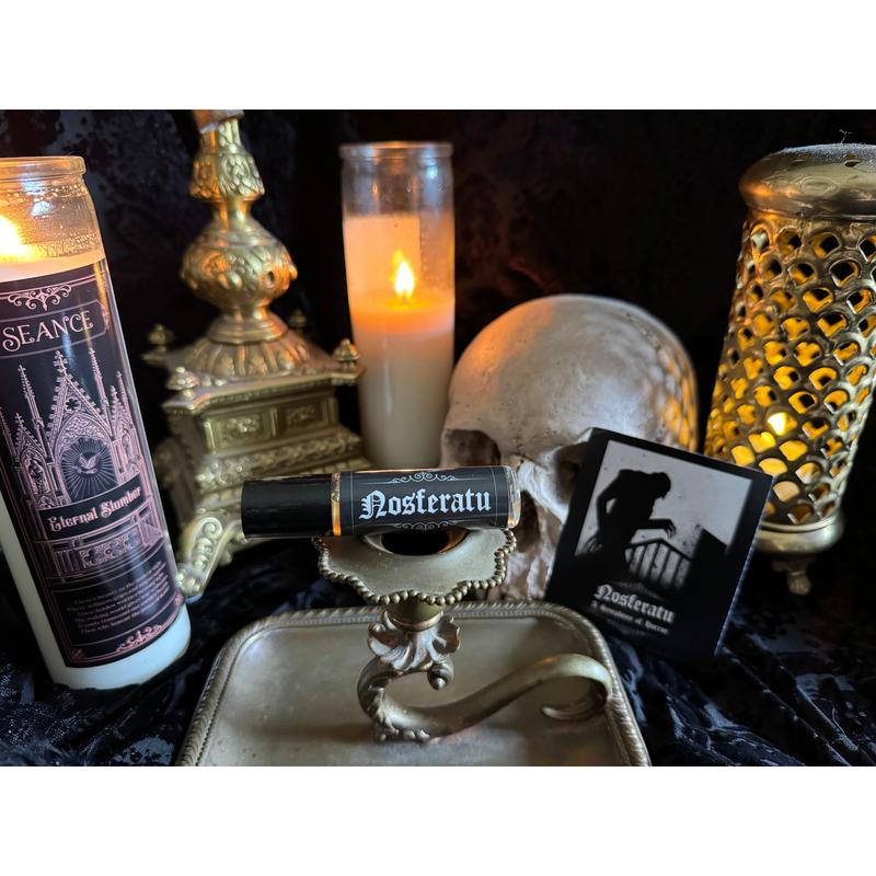 NOSFERATU perfume oil (stone, incense, wine, roses)