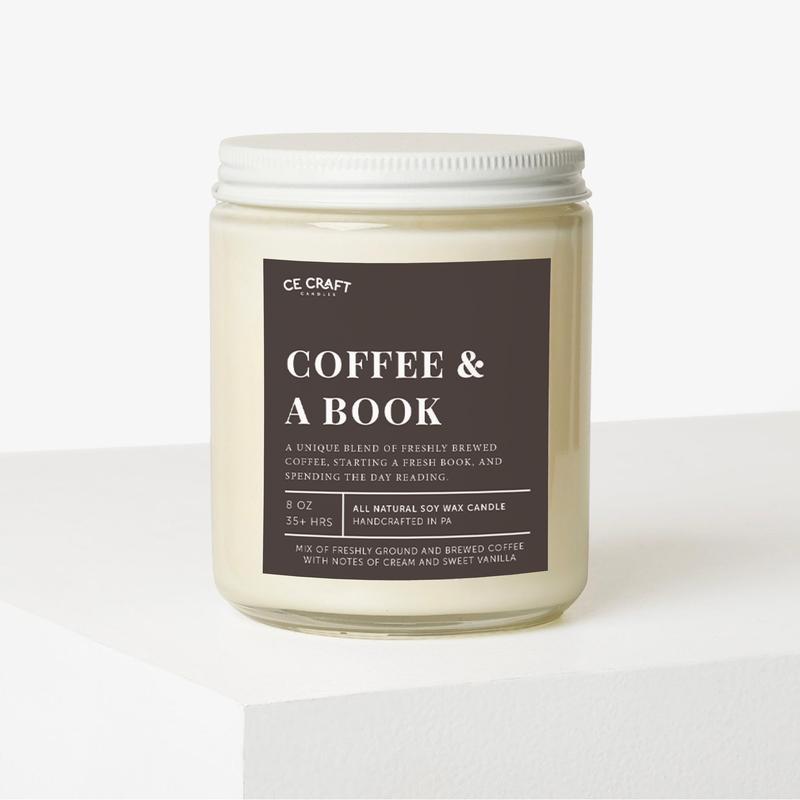 Bookish Themed Scented Candle