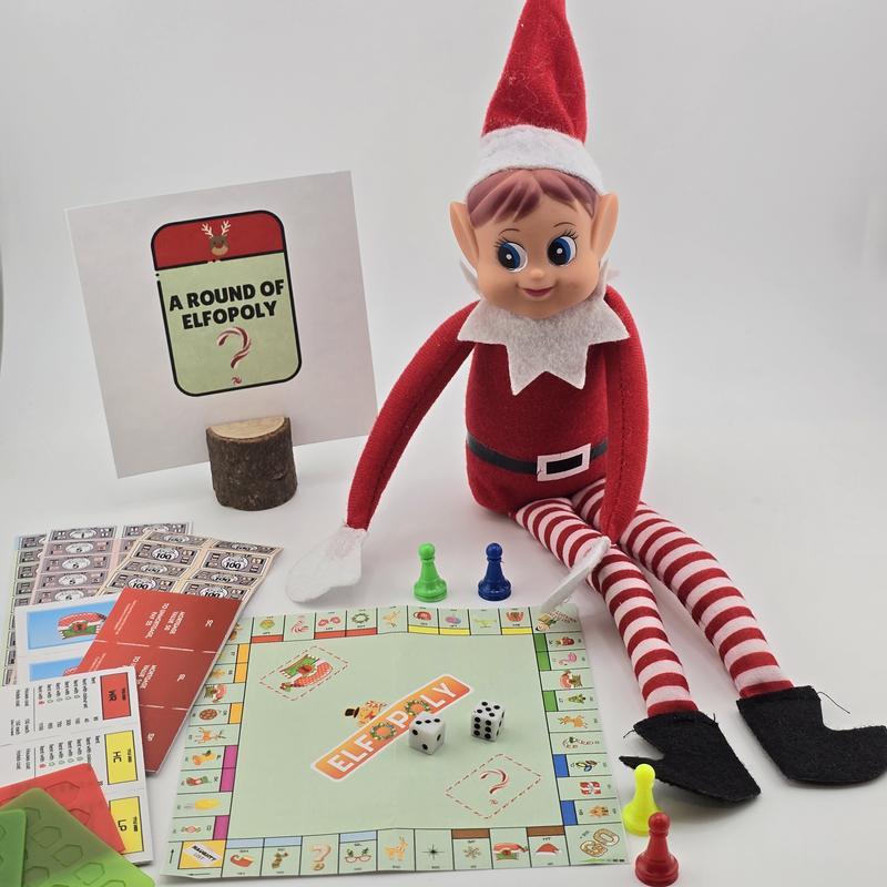 Elf Kit 2024 Christmas Activities 24 Day Antics Props ldeas Magical Set Decor Decoration elfs