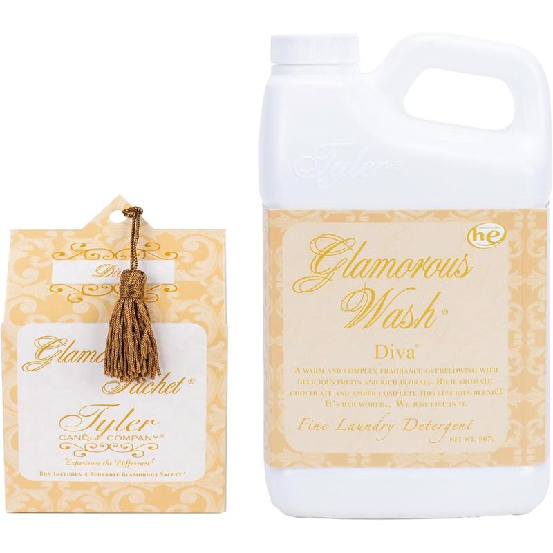 TYLER Liquid Glamorous Wash, Diva, 907g. (With Dryer Sachets)