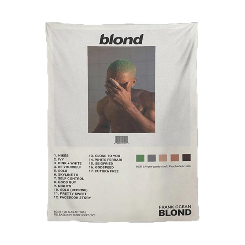 BLOND Album Cover Tapestry 3*5FT Polyester Wall Art Tapestry Decorate Bedroom Modern Home Wall Hanging Tapestry