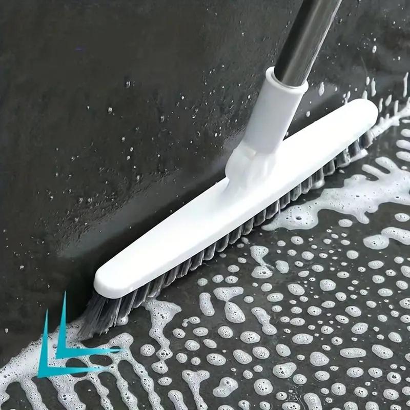 Floor Scrubbing Brush, Long Handle Rotating Scrub Brush, Cleaning Brush for Home Kitchen Bathroom, Floor Cleaning Brush, Household Cleaning Supplies