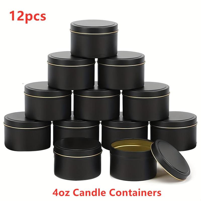 Candle Container, 12pcs set Candle Jar, DIY Candle Making Container, Storage Container for Home Decor, Holiday Gift