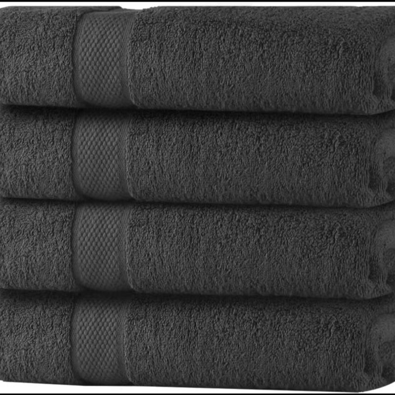 Luxury Extra Large Bath Towels 4Pack100% Cotton Highly Absorbent Soft towel set makeup towel bathroom accessories absorbent towel cotton towel