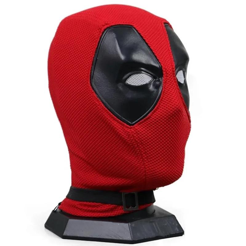 Deadpool Mask Cosplay Costume Nylon Headgear Knitted Cotton Mesh Helmet Halloween Party Carnival Costume Props Masks Gifts