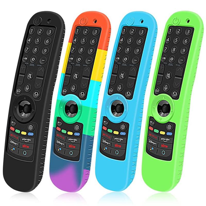 Silicone Remote Control Cover, 1 Count Anti-slip Remote Control Protector, Shockproof Replacement Remote Control Protector for LG Smart TV AN-MR21GC AN-MR21GA