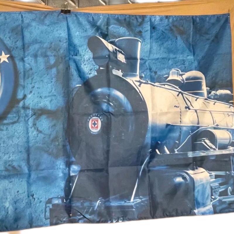 Cruz Azul Soccer Banner - 3x5 Ft, Indoors and Outdoors Soccer Flag la maquina