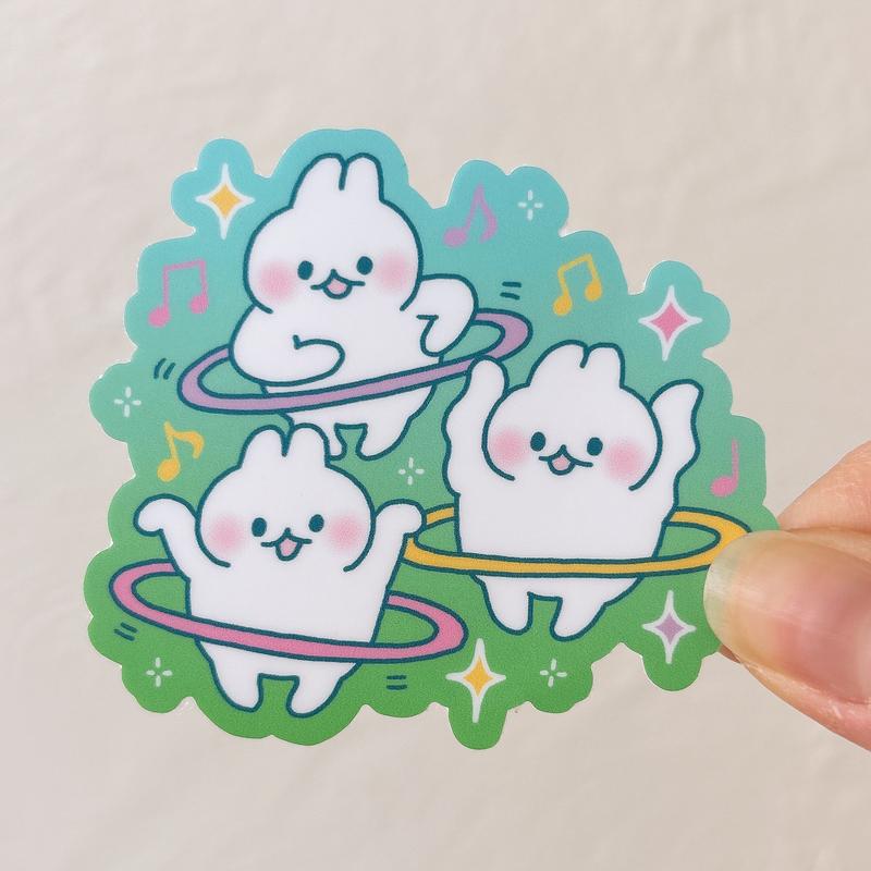 StickyRiceCo Cute Funny Animal Stickers