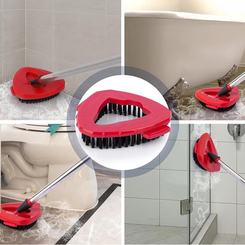 Spin Mop Replace Brush Head Parts, Hard Bristle Cleaning Brush Head for Bathroom Kitchen Tile