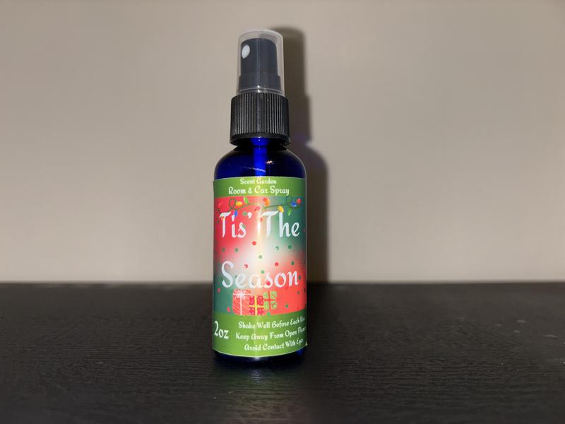 Room Spray ****** SPECIAL CHRISTMAS.HOLIDAY SCENTS***** Fragrance Bottle