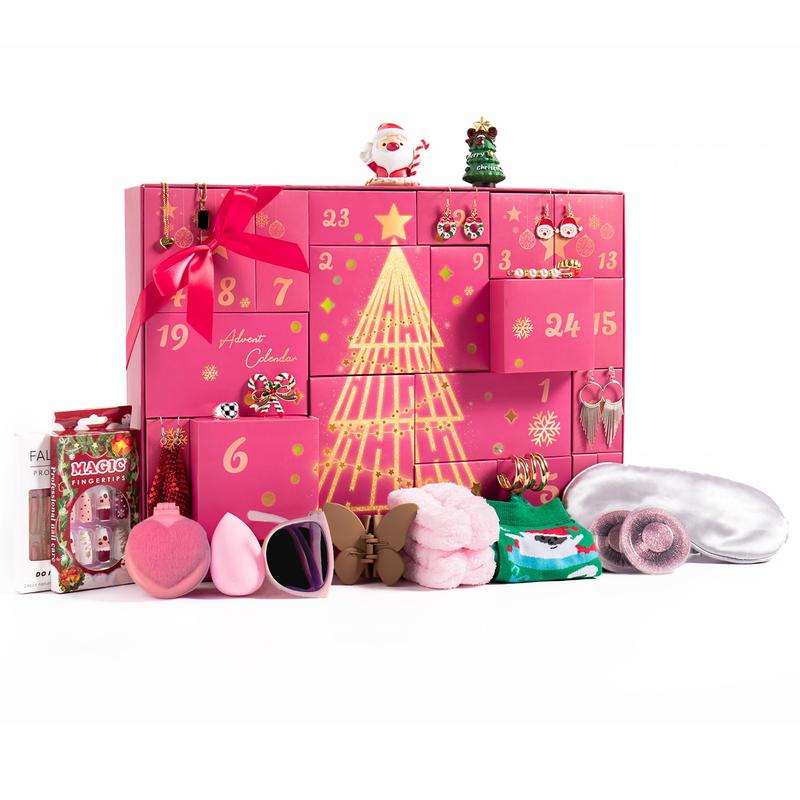 Advent Calendar 2024, 24 Individually Boxed Christmas Gifts for Women, Christmas Countdown Gift Set  2024 Christmas Gifts