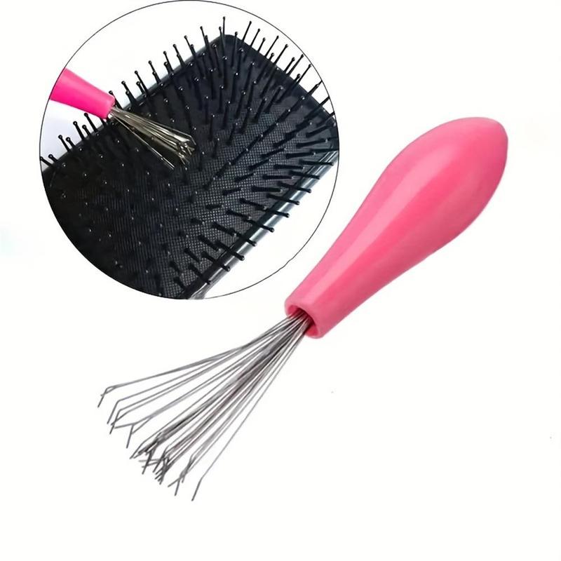 Hairbrush Cleaning Rake, 1 Count Hair Brush Cleaning Comb, Hair Remover Cleaning Tool, Hair Comb Cleaning Tool, Bathroom Gadgets Supplies