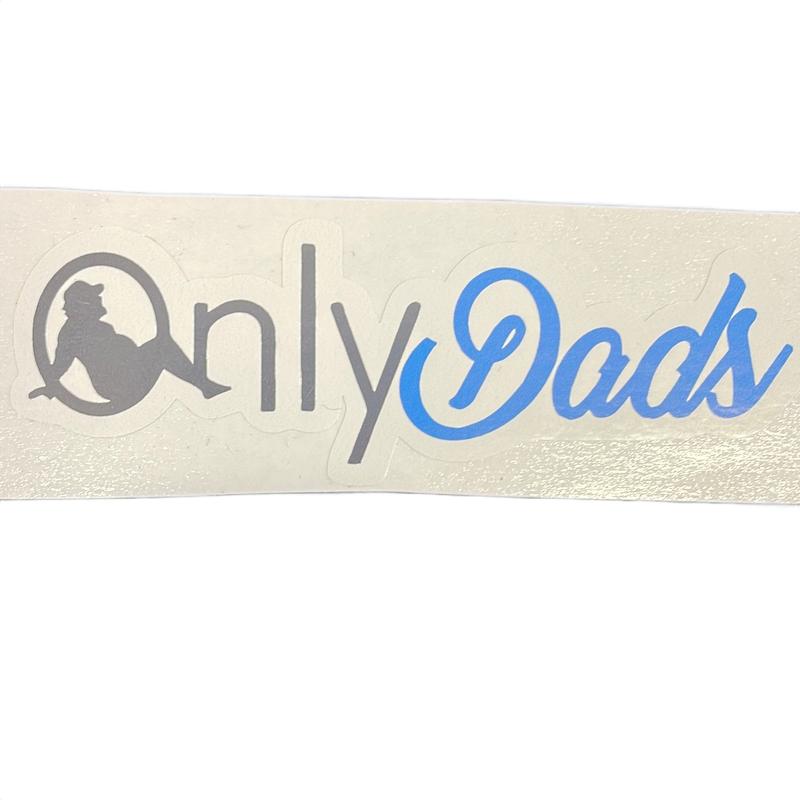 OnlyDads Sticker multiple sizes