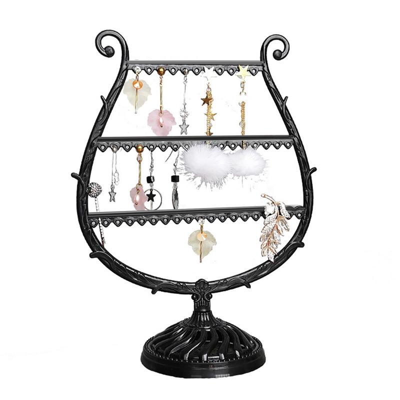 Creative Jewelry Storage Rack without Jewelry, 1 Count Vintage Earring Organizer, Jewelry Display Stand, Home Organizer for Bedroom, Home Accessories