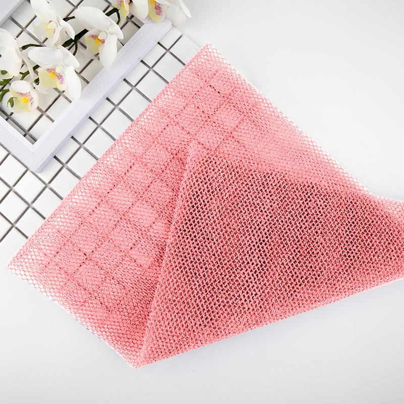 African Exfoliating Mesh Sponge for Body Scrub, Shower Scrub Back Wash, African Mesh Sponge Brush Exfoliator skin smoother Accessories smoother skin