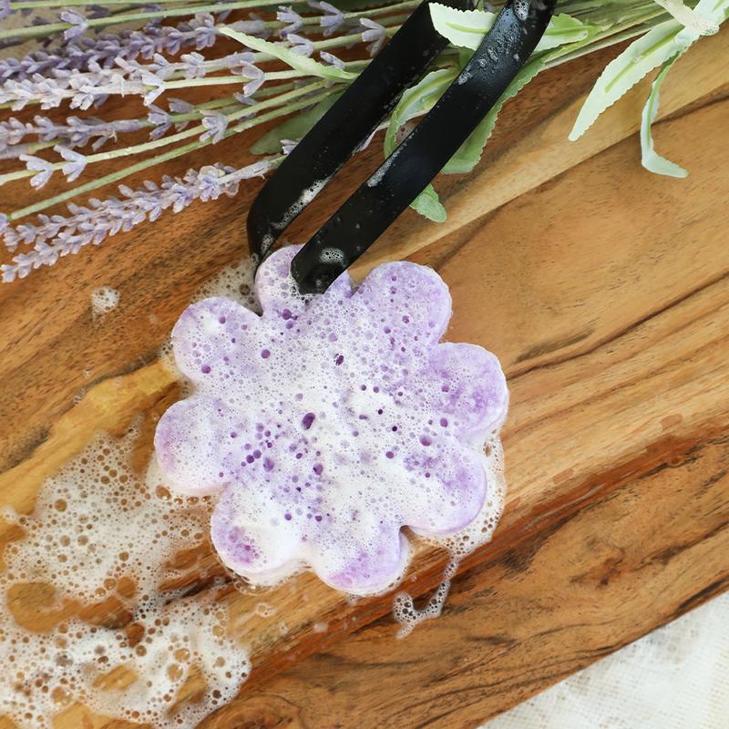 French Lavender Wild Flower Body Wash Infused Bath Sponge