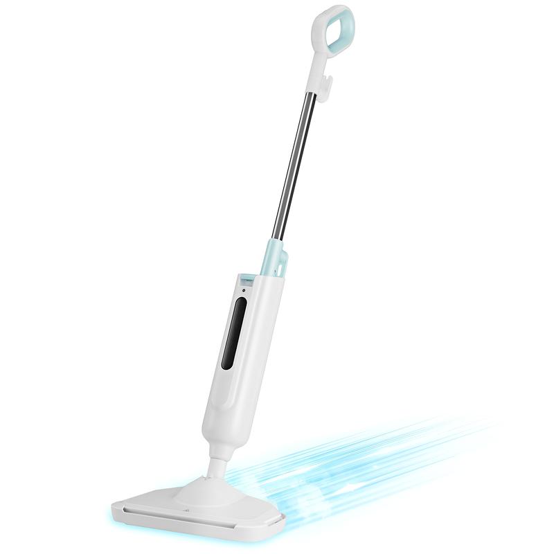 Steam Mop for Floor Cleaning,Lightweight Floor Steamer Cleaner for HardwoodMops for Floor Cleaning, Spray Mop with 400ml Refillable Bottle and 2 Replacement Pads Dry Wet Floor Mop for Household or Commercial Use Dust Mop for Hardwood Laminate Tile Ceramic