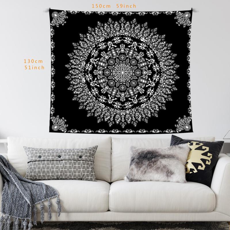 Tree Of Life Pattern Tapestry, Bohemian Style Wall Hanging, Wall Decor for Home Living Room Bedroom, Home Decor, Room Decor