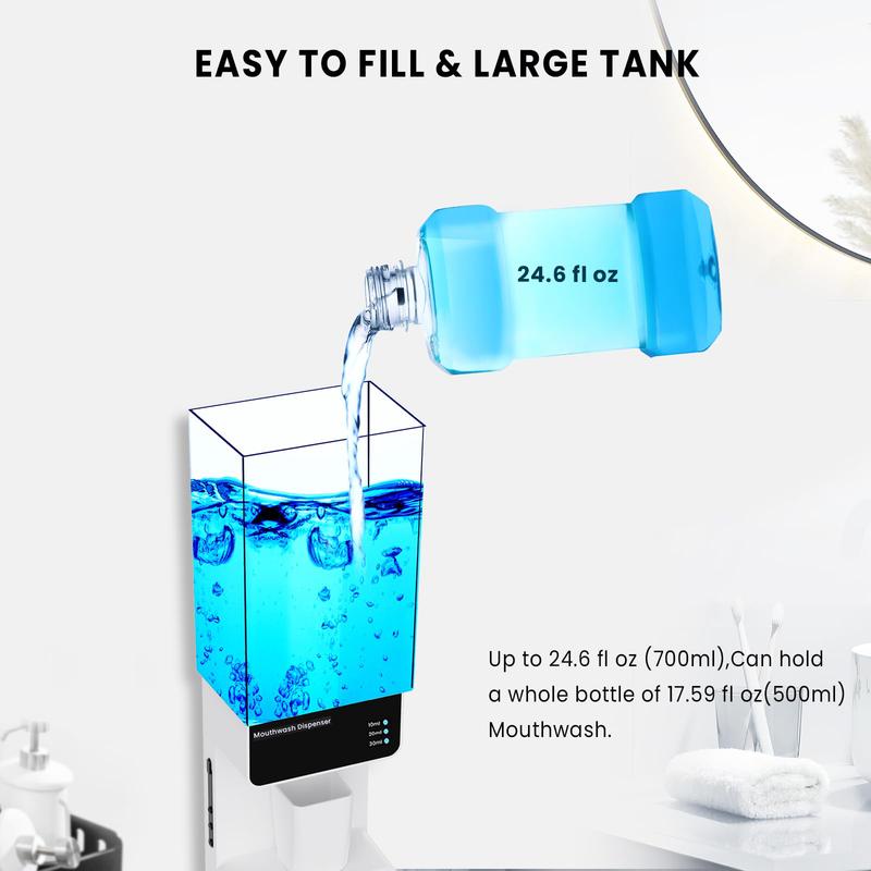 Automatic Mouthwash Dispenser for bathrooms Soap