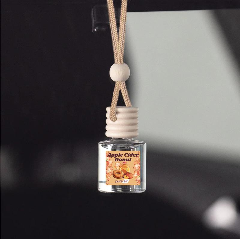 Scented Air Freshener  -  Air Freshener Oil Diffuser - Lasts 60+ Days Aroma Perfume Fragrance Hanging Glass Woody