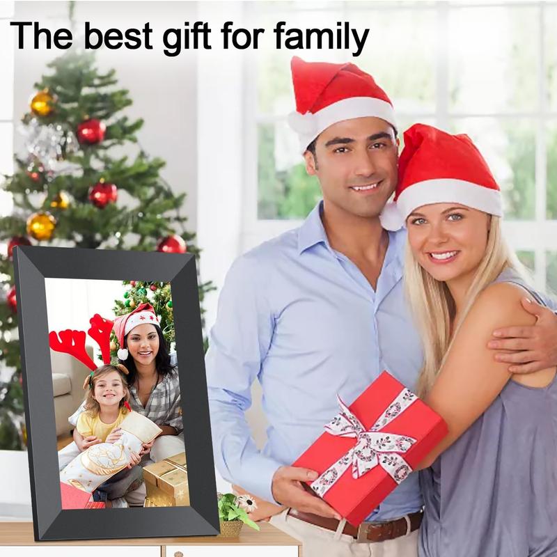 Ekoio Christmas gift box,Gift idea,10.1 Inch WiFi Digital Picture Frame with 1280 * 800P IPS Touch Screen HD Disply,Built-in 32GB Storage,Video Clips and Slide Show,Send Photos Instantly from Anywhere with via Free APP…