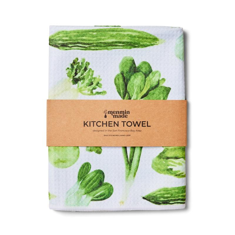 Asian Vegetable Kitchen Towel