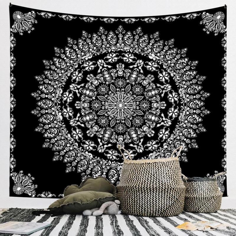 Tree Of Life Pattern Tapestry, Bohemian Style Wall Hanging, Wall Decor for Home Living Room Bedroom, Home Decor, Room Decor