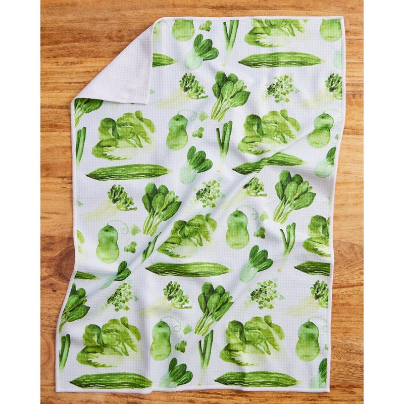 Asian Vegetable Kitchen Towel