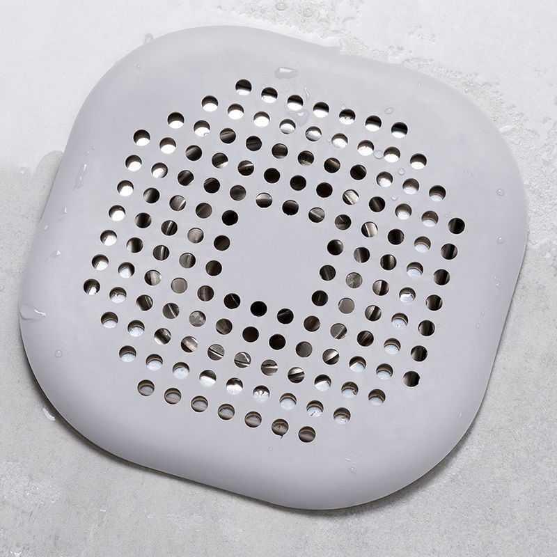 Silicone Shower Drain Hair Catcher, Bathtub Hair Catcher, Shower Drain Cover, Bathroom Accessories