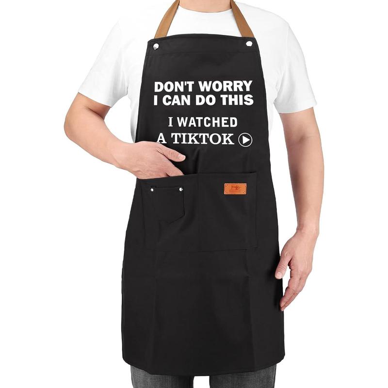 Gifts for Dad, Mom, Father's Day Gifts from Wife, Cooking Aprons, Anniversary Mens Gifts, Women, Dad Birthday Gifts, Father Gifts from Daughter Son, Chef Aprons for Boyfriends, Him,  Dad