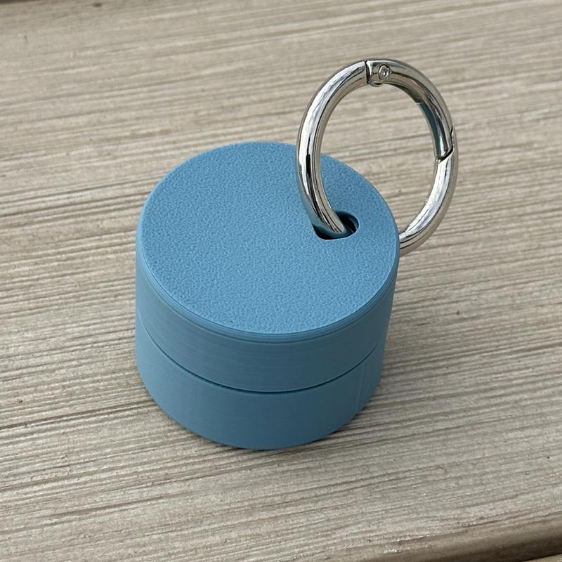 Airtag Travel Ring Box | Keychain Ring Box | Travel Jewelry Holder | Travel Pill Box