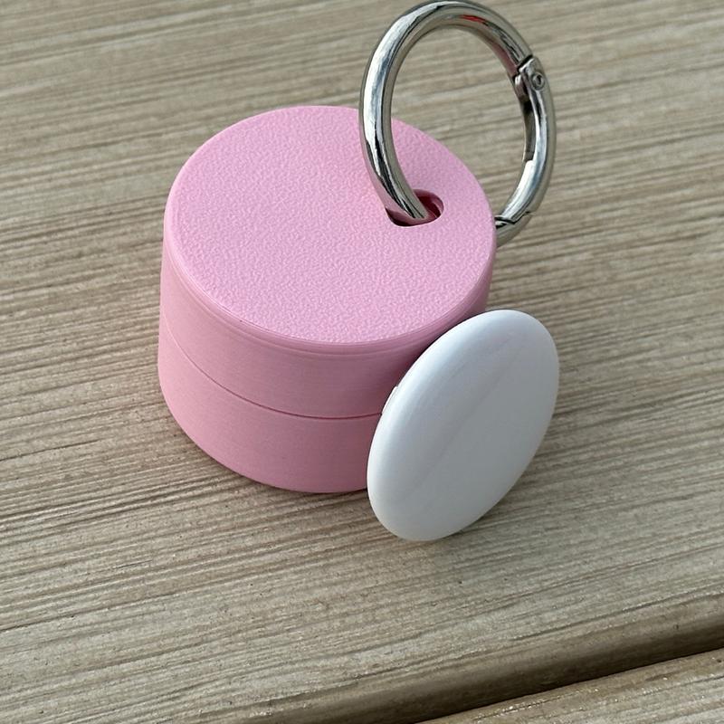 Airtag Travel Ring Box | Keychain Ring Box | Travel Jewelry Holder | Travel Pill Box