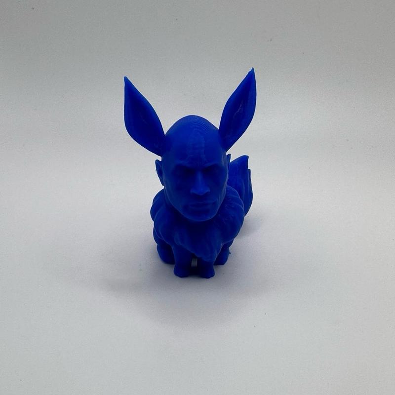 Eevee Rock 3D Printed