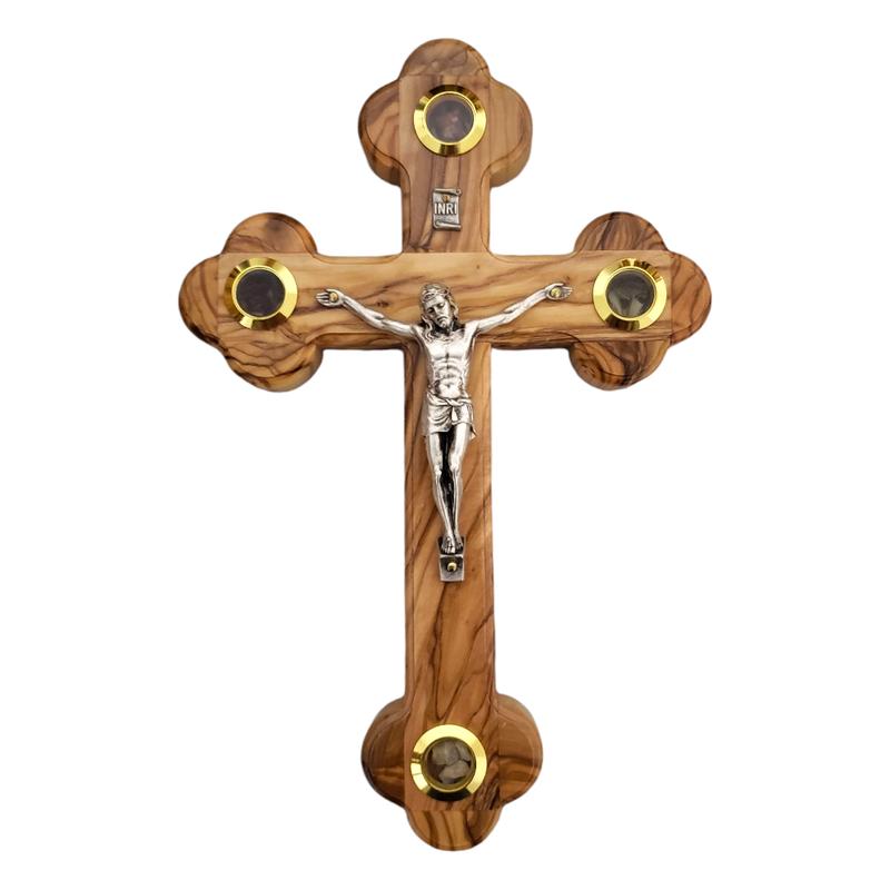 Olive Wood Cross from the Holy Land