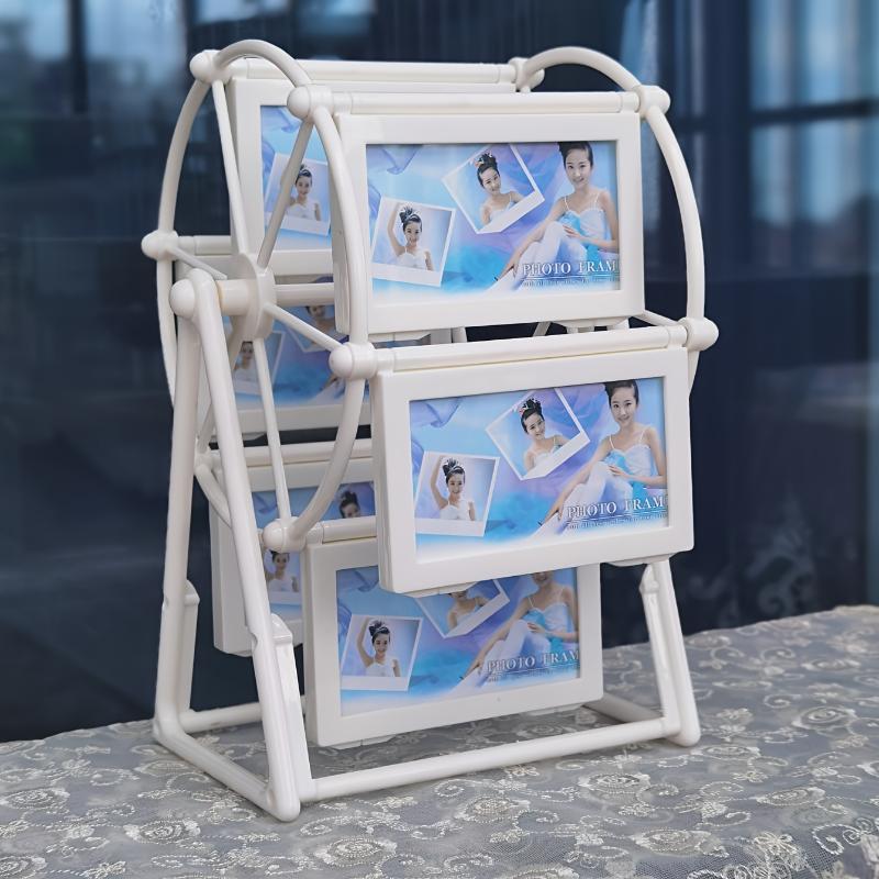 Vintage Ferris Wheel Rotating Photo Frame - 4