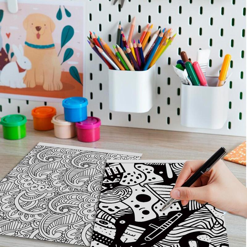 Graffiti Pattern Thickening Painting, Graffiti Painting for Stress Relief & Relaxation, Perfect Gift for Men and Women