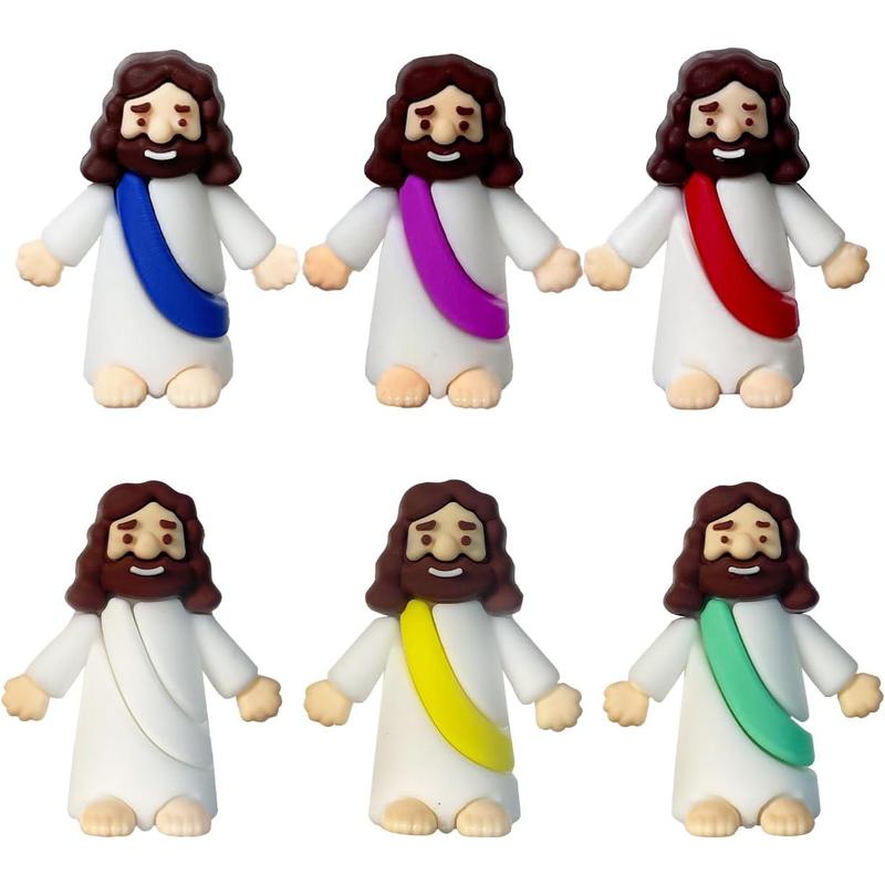 Mini Jesus Figures, Set of 30pcs Action Figures Little Jesus Figures, Tiny Jesus Figures to Hide and Seek Religious Gifts for Easter Egg Stuffers