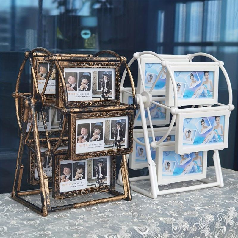 Vintage Ferris Wheel Rotating Photo Frame - 4