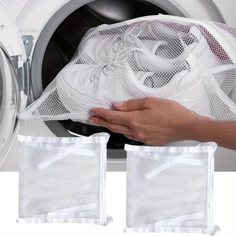 Washing Bag with Elastic Strap, Durable Fabric Laundry Bag for Shoes & and Clothes, Washing Bag for Washing Machine