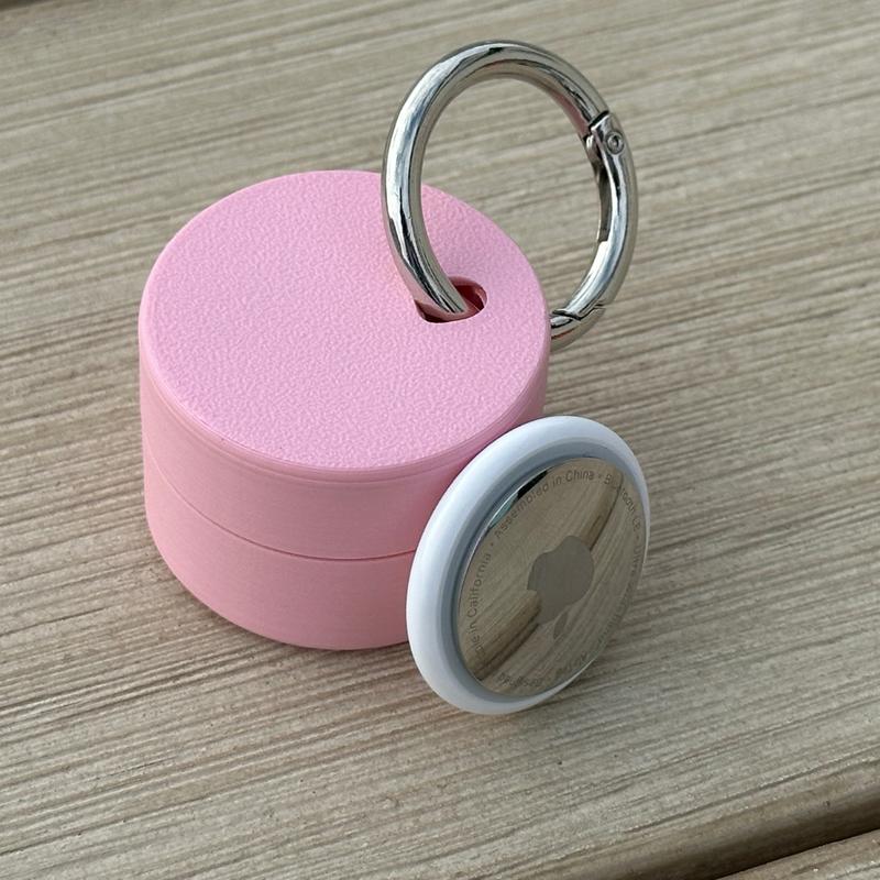 Airtag Travel Ring Box | Keychain Ring Box | Travel Jewelry Holder | Travel Pill Box