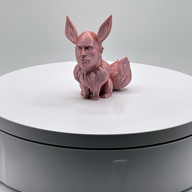 Eevee Rock 3D Printed