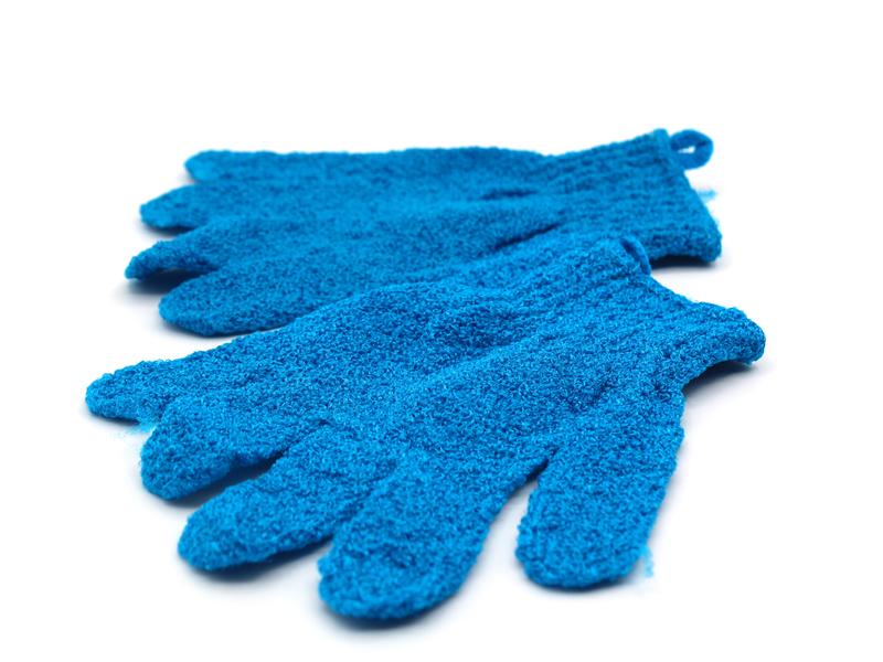 Ammoya Naturals Exfoliating Glove - Soft and Gentle Bathing Accessory For Smooth Skin