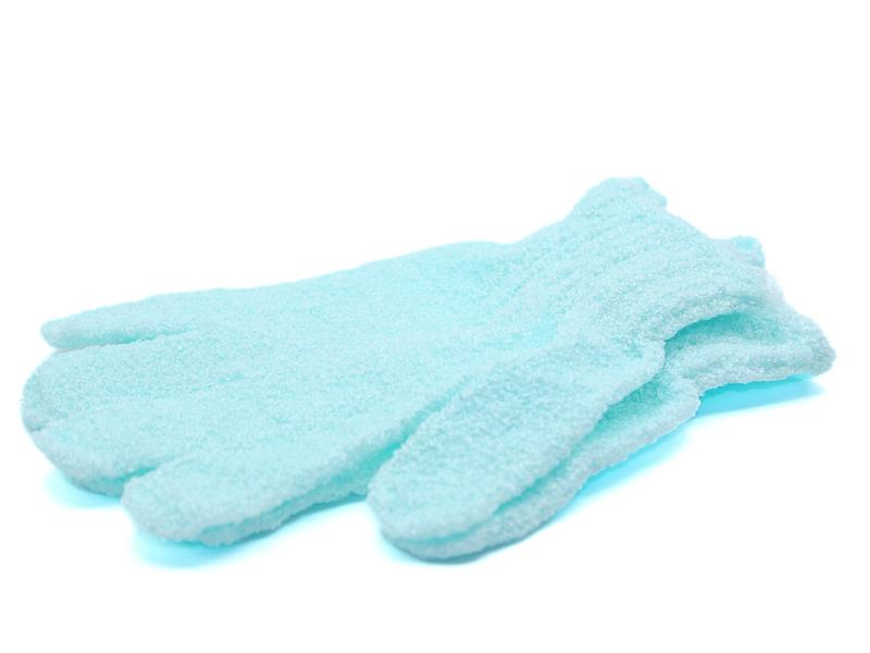 Ammoya Naturals Exfoliating Glove - Soft and Gentle Bathing Accessory For Smooth Skin