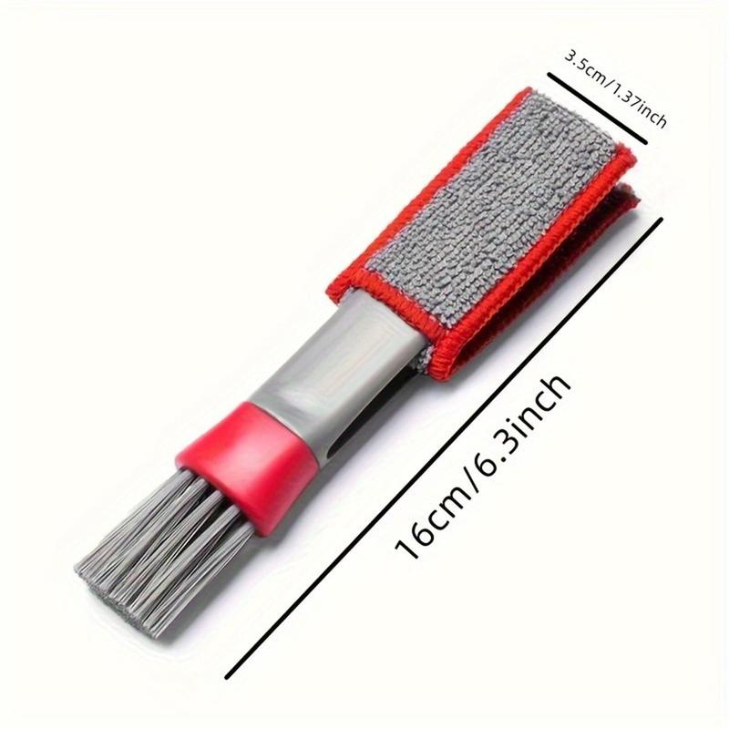 Car Air Vent Cleaning Brush, Double Head Car Air Vent Cleaning Brush, Auto Detailing Cleaner, Multifunctional Car Interior Cleaning Brush