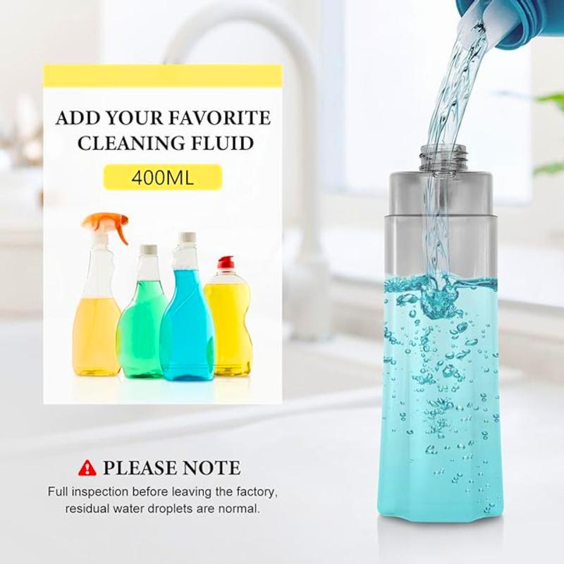 Mops for Floor Cleaning, Microfiber Spray Mop with 400ml Refillable Bottle and 3 Replacement Pads Dry Wet Floor Mop Dust Mop Multi-surface spray mops