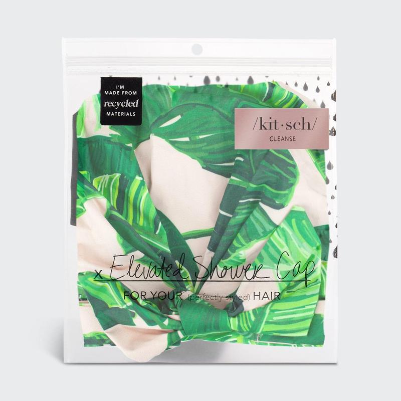 Luxury Shower Cap - Palm