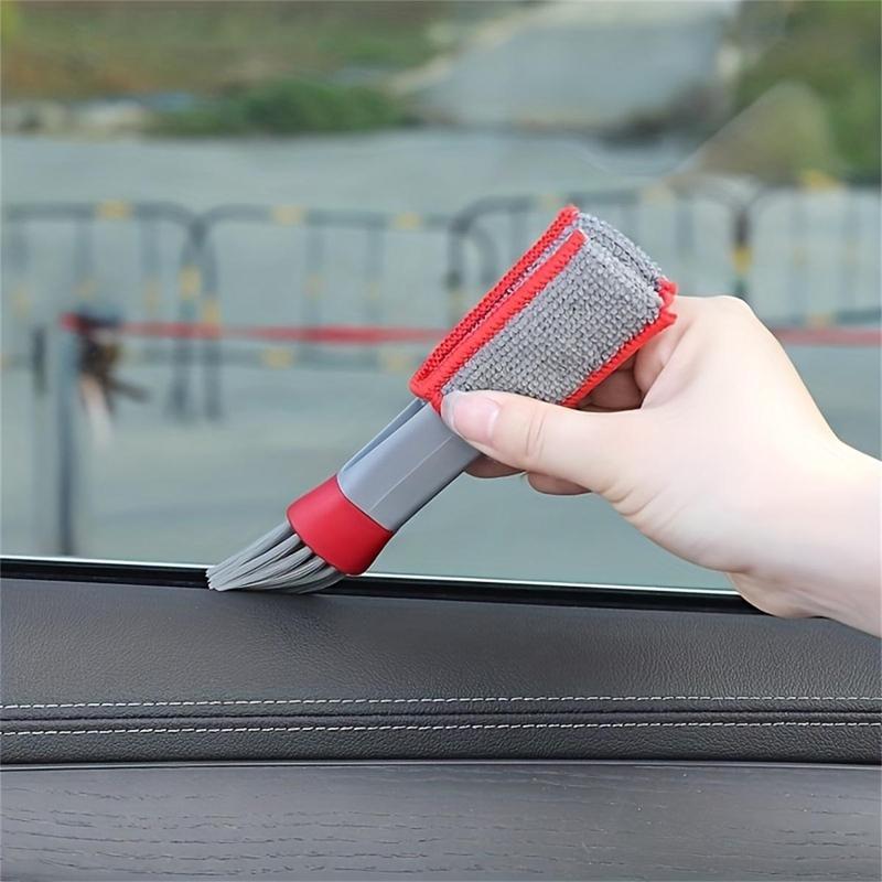 Car Air Vent Cleaning Brush, Double Head Car Air Vent Cleaning Brush, Auto Detailing Cleaner, Multifunctional Car Interior Cleaning Brush