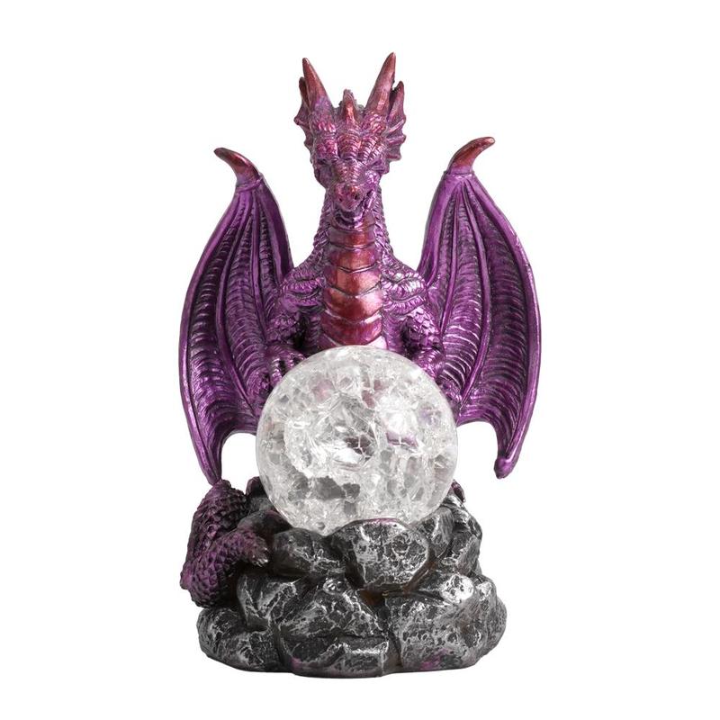 Dragon Design with Crystal Ball Desk Ornament, 1 Count Creative Fashion Desk Decorative Ornament, Desk Decoration for Home Living Room Bedroom Office School Dormitory, Home Decoration Supplies